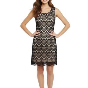 Adeline Sleeveless Gorgeous Lace Sheath Dress